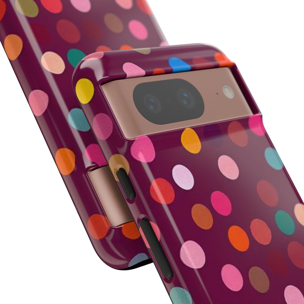 Polka-Dot Colorful Tough Case for Android