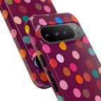 Polka-Dot Colorful Tough Case for Android