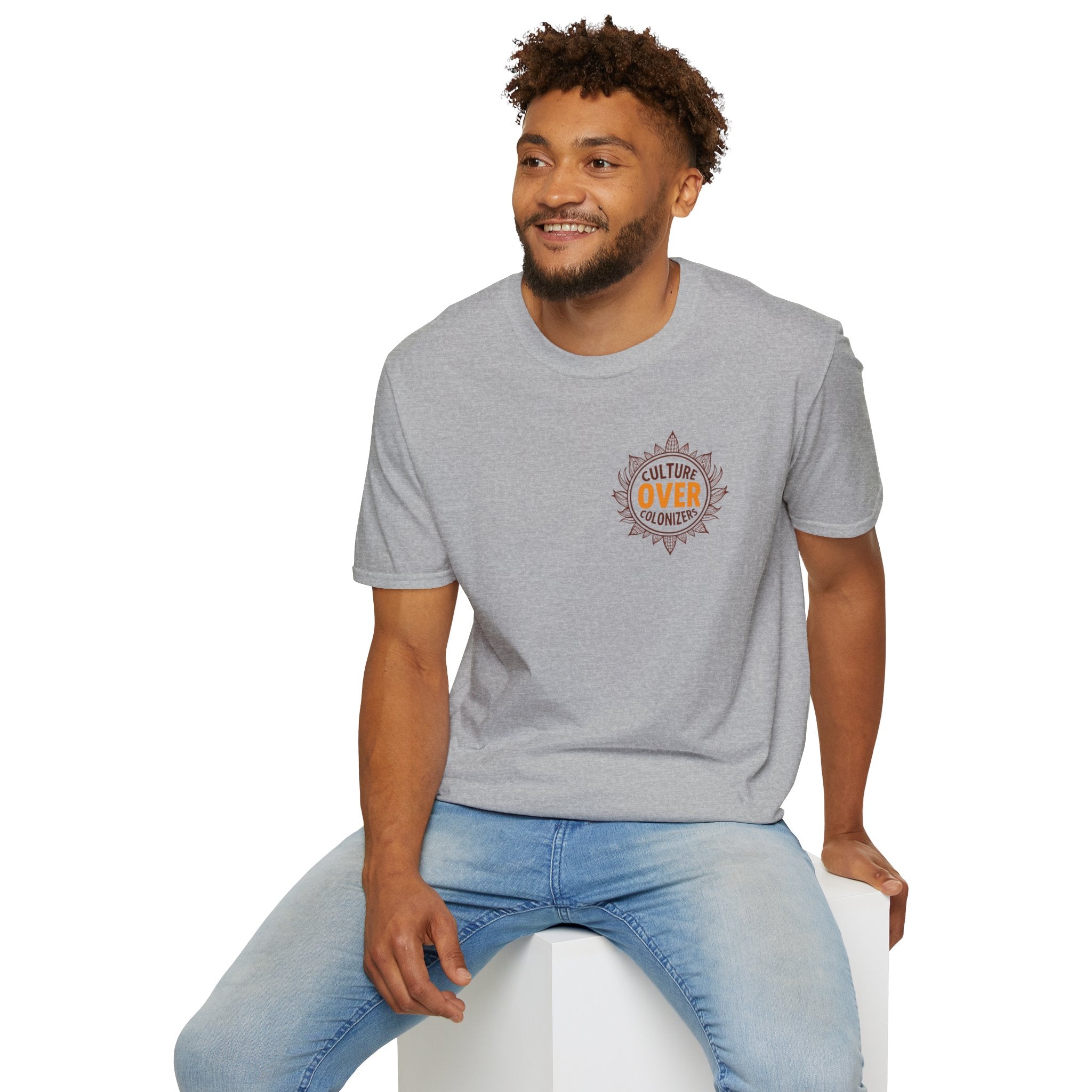 Culture Over Colonizers Unisex Softstyle T-Shirt