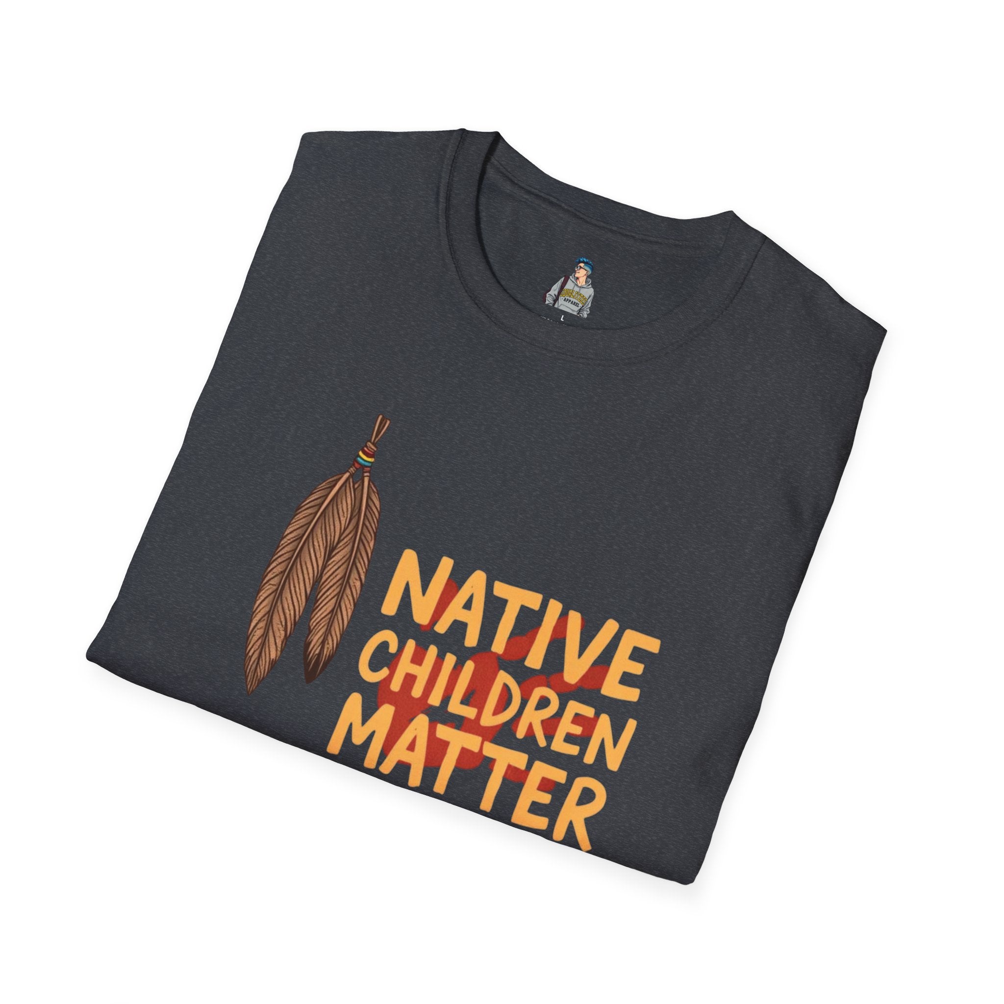 Unisex Softstyle T-Shirt - Native Children Matter