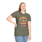 I Am Fucking Delightful T-Shirt - Bold Rainbow Self-Love Graphic Tee