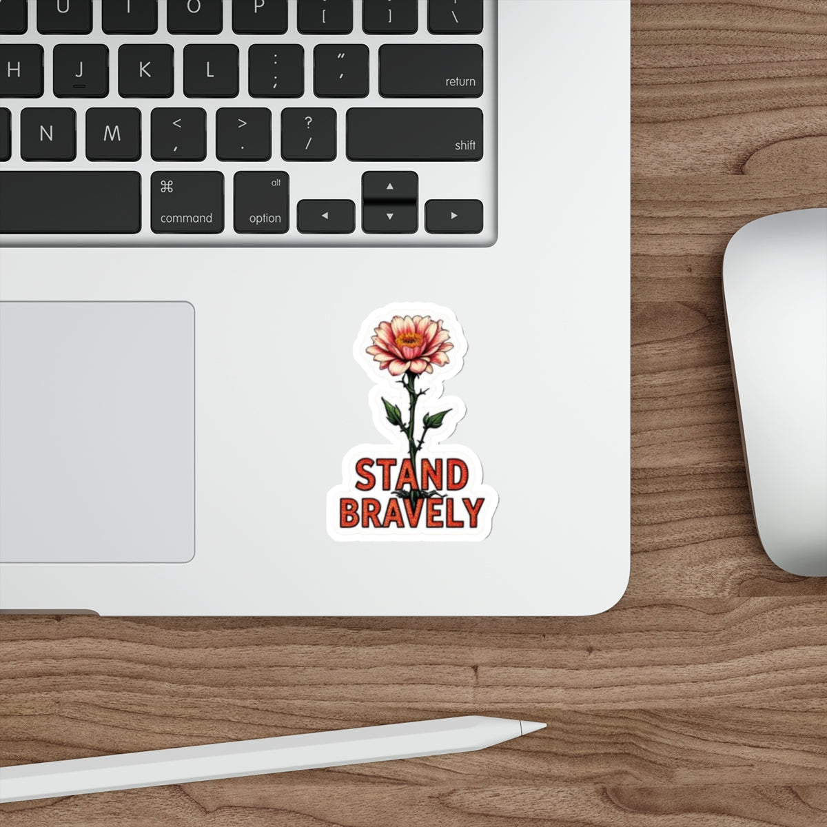 Die-Cut Stickers STAND BRAVELY