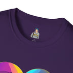 Rainbow Skeleton Love is Deeper Than Skin T-Shirt | Unisex Casual Tee