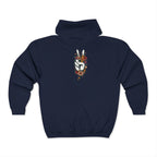 Grow Peace Zip-Up Hoodie - Cozy Outdoor Style