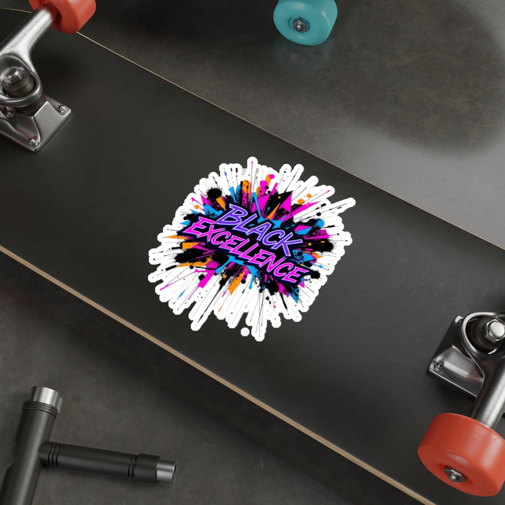 Die-Cut Stickers -  Black Excellence