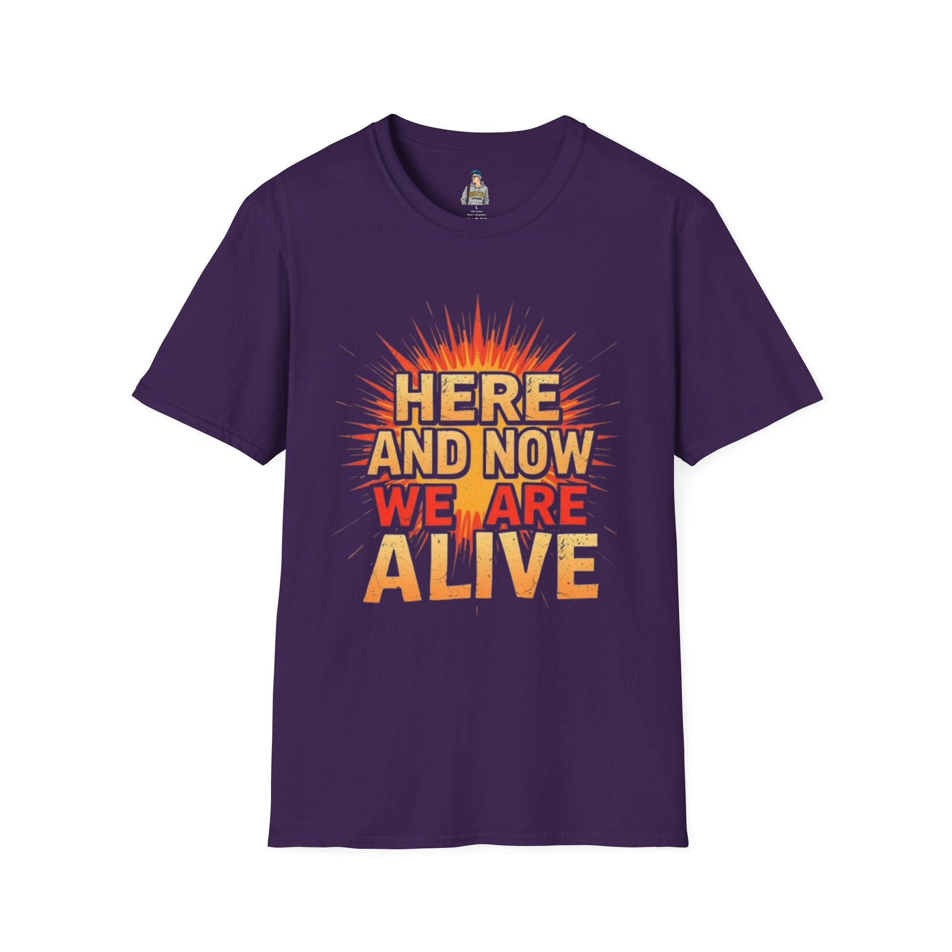 Empowering Statement Tee, Here and Now We Are Alive Our Resistance Matters