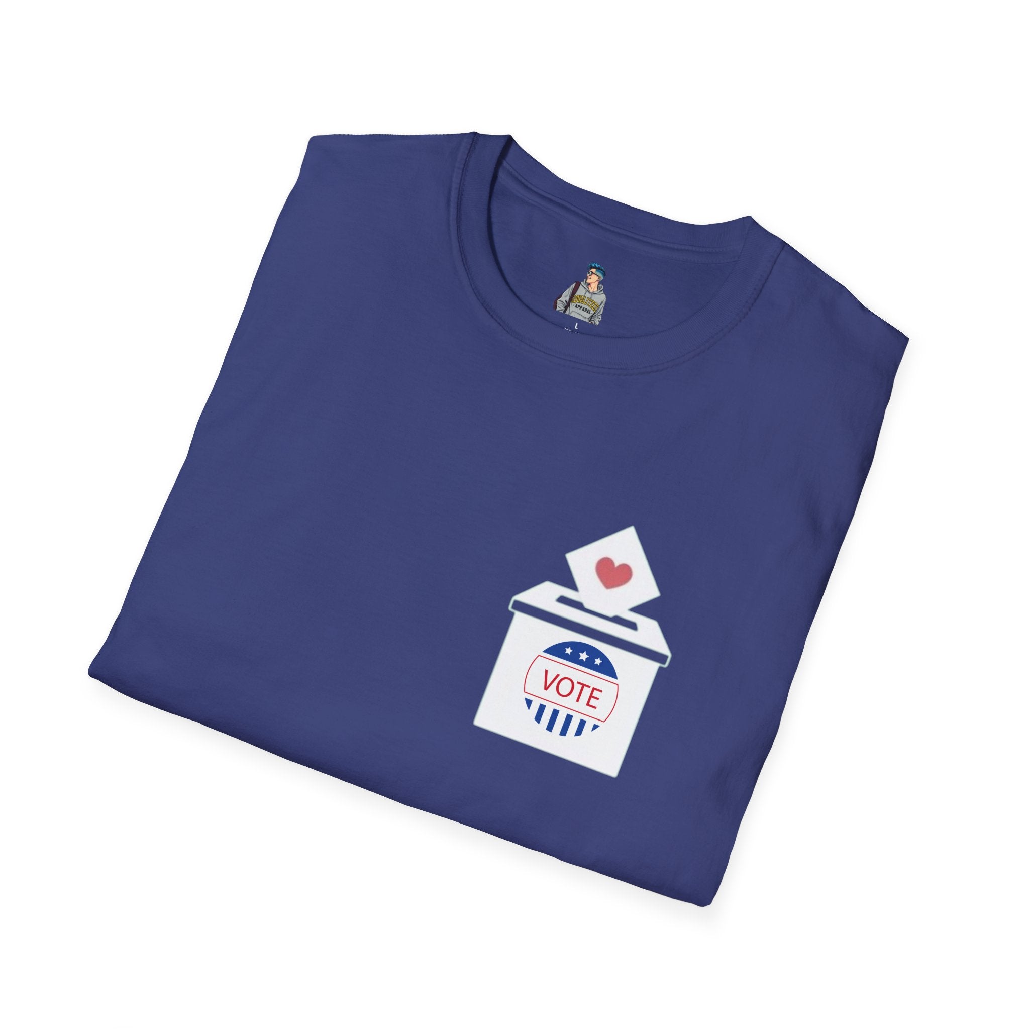 Vote with Your Heart Unisex Softstyle T-Shirt