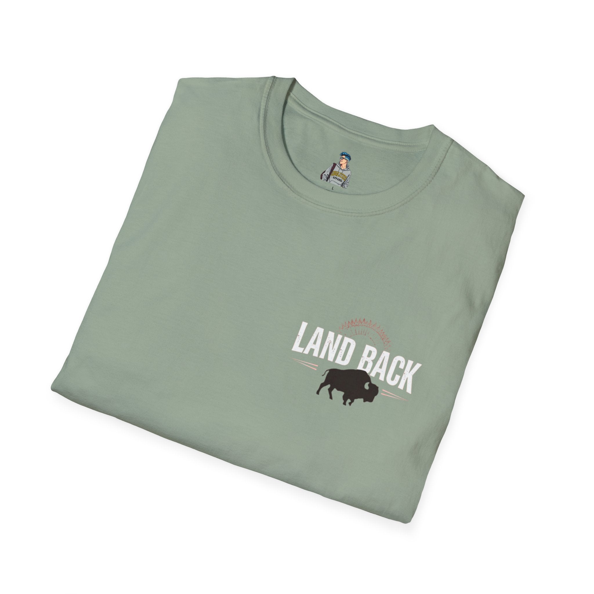 'Land Back' Unisex Softstyle T-shirt