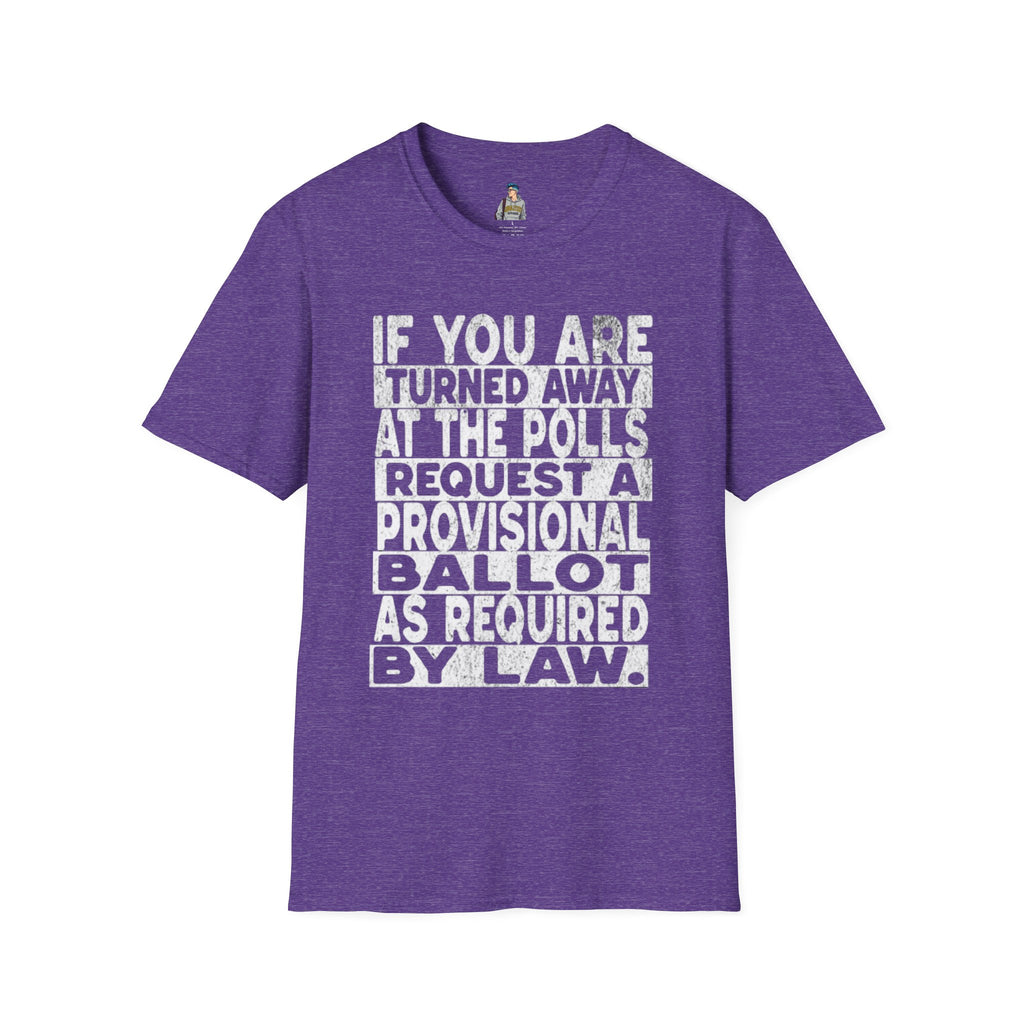Know Your Rights Voter English T-Shirt