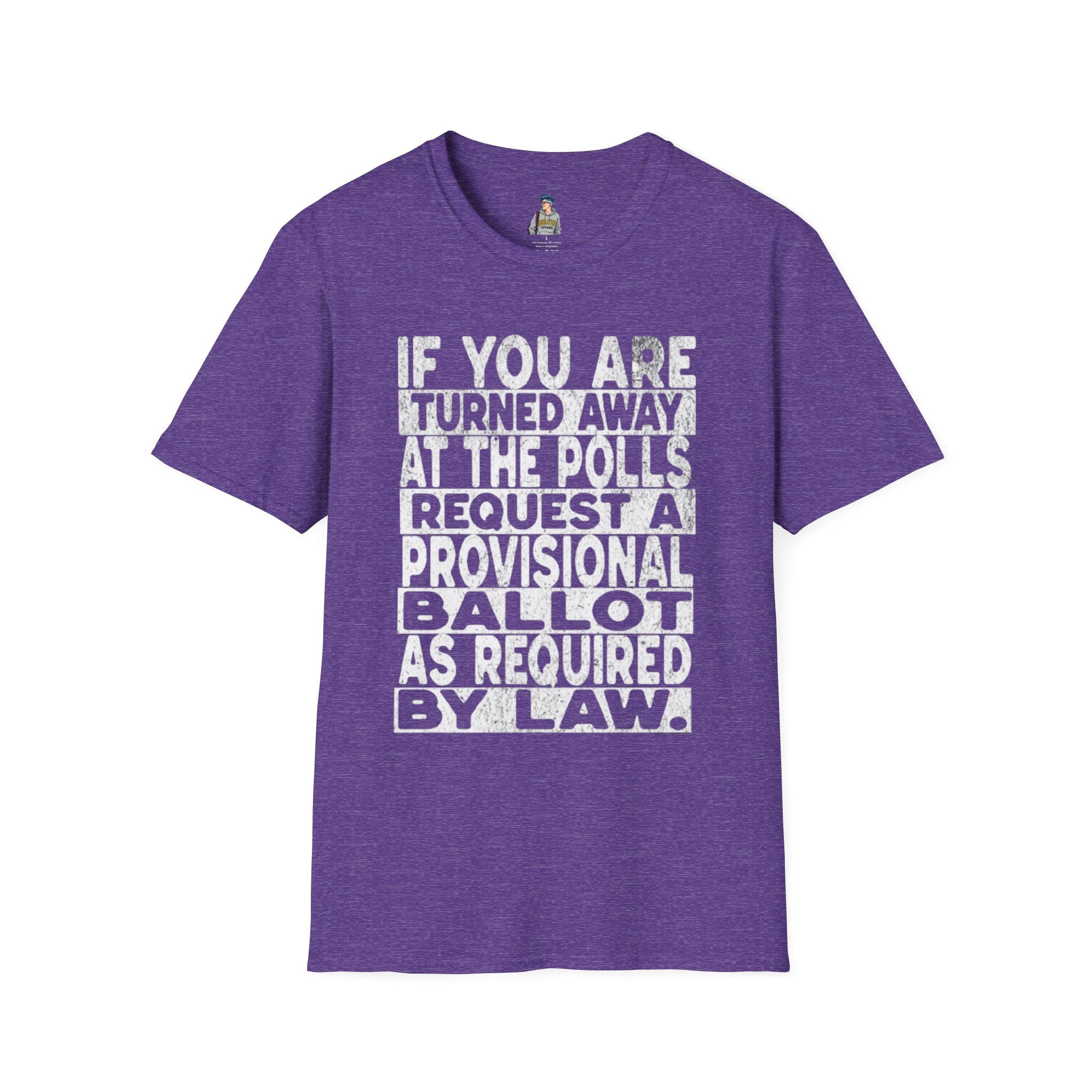 Do Not Be Intimidated Know Your Rights Voting Tee-English