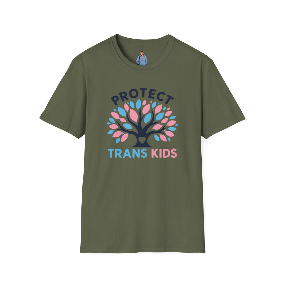 Protect Trans Kids Pride Tree Las Vegas T-Shirt