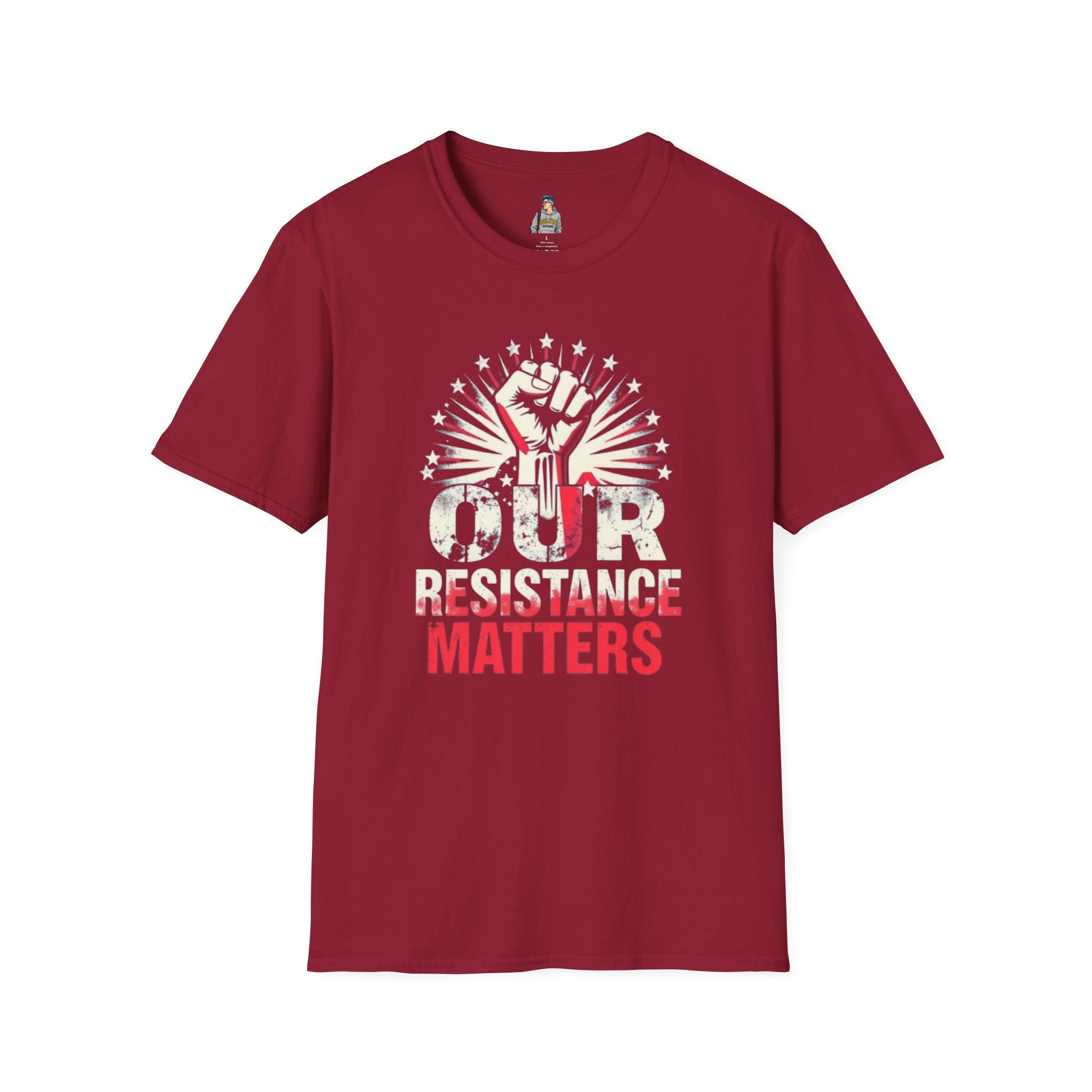 Unisex Softstyle T-Shirt - "Our Resistance Matters" Graphic Tee for Activism