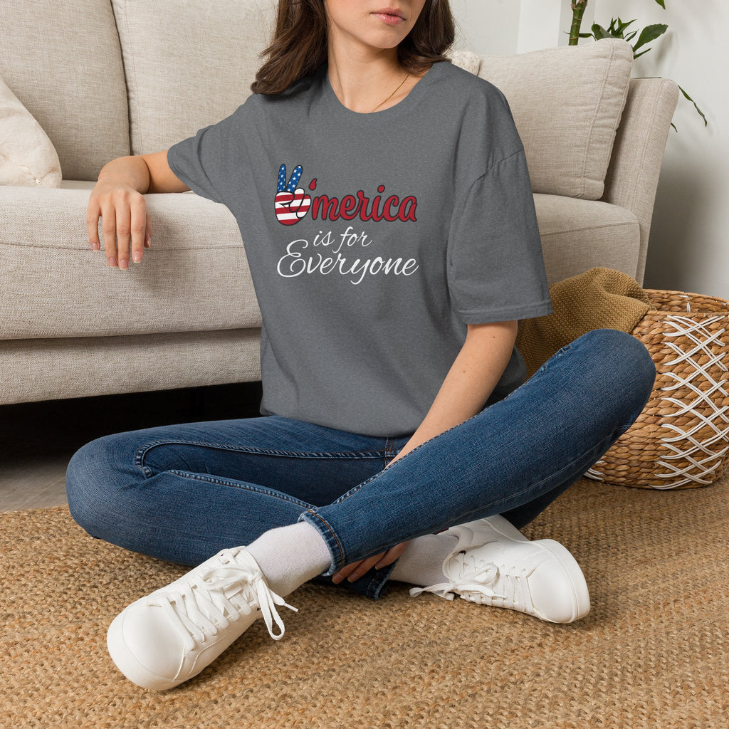 'Merica is for Everyone - Softstyle Unisex T-Shirt