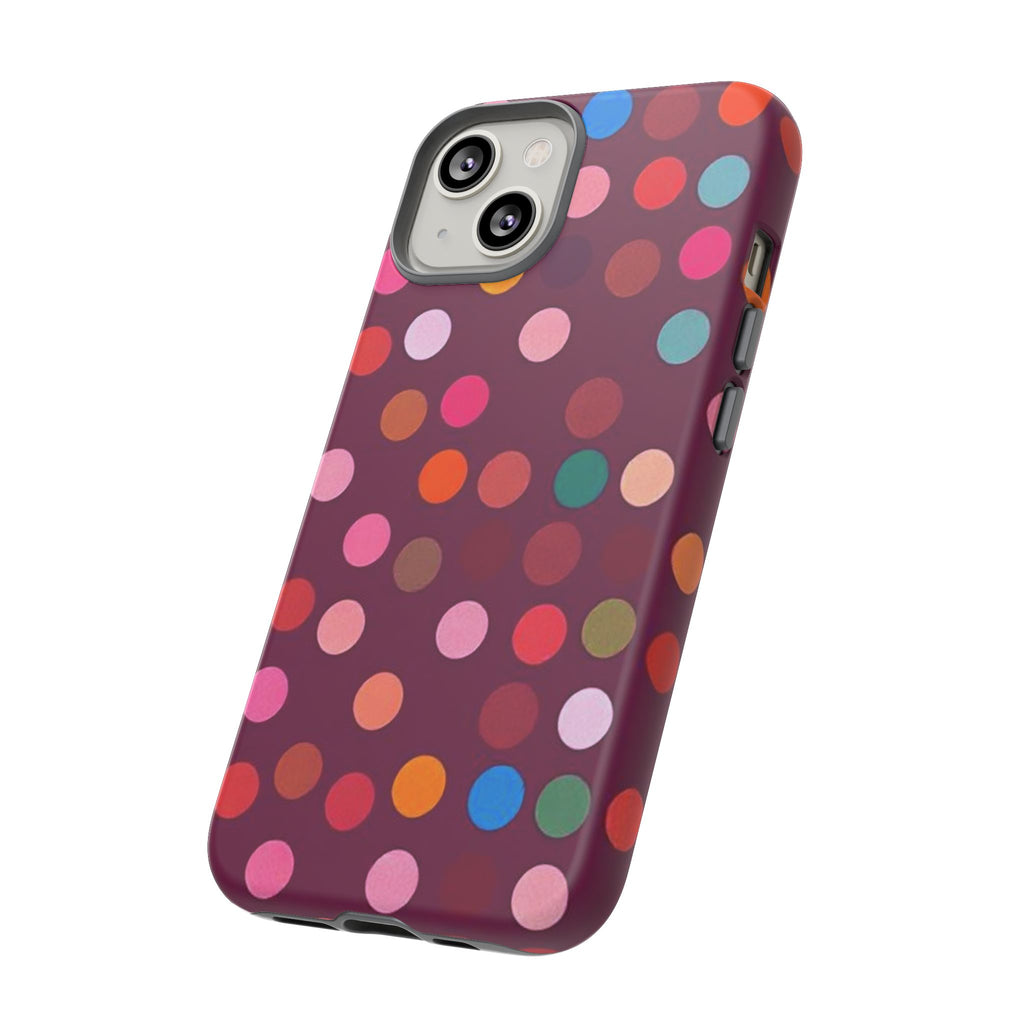 Polka Dot Tough Case for iPhone