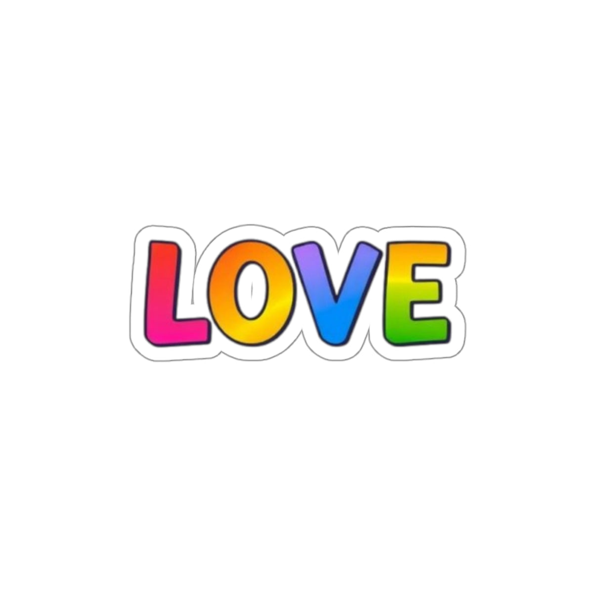 Die-Cut Stickers - LOVE