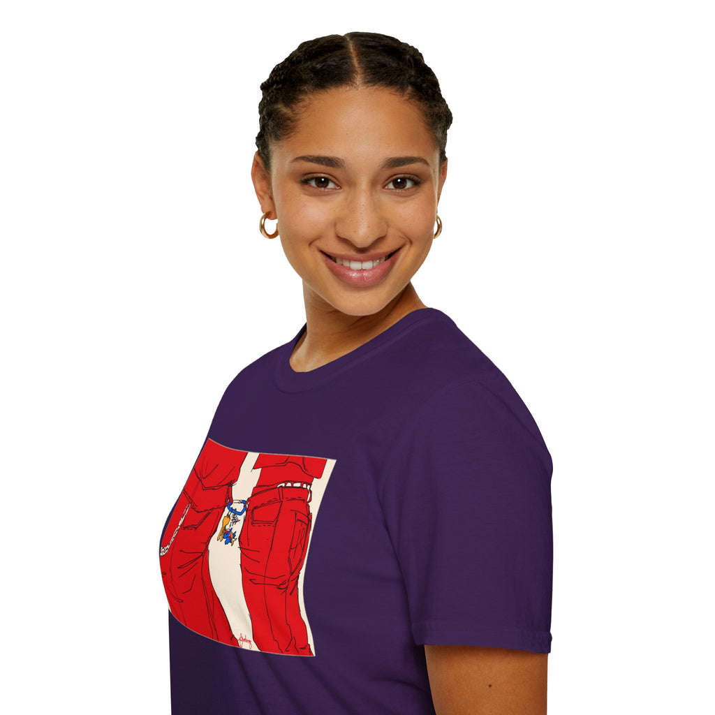 Red Jeans by Audrey Pride Tree Las Vegas T-Shirt