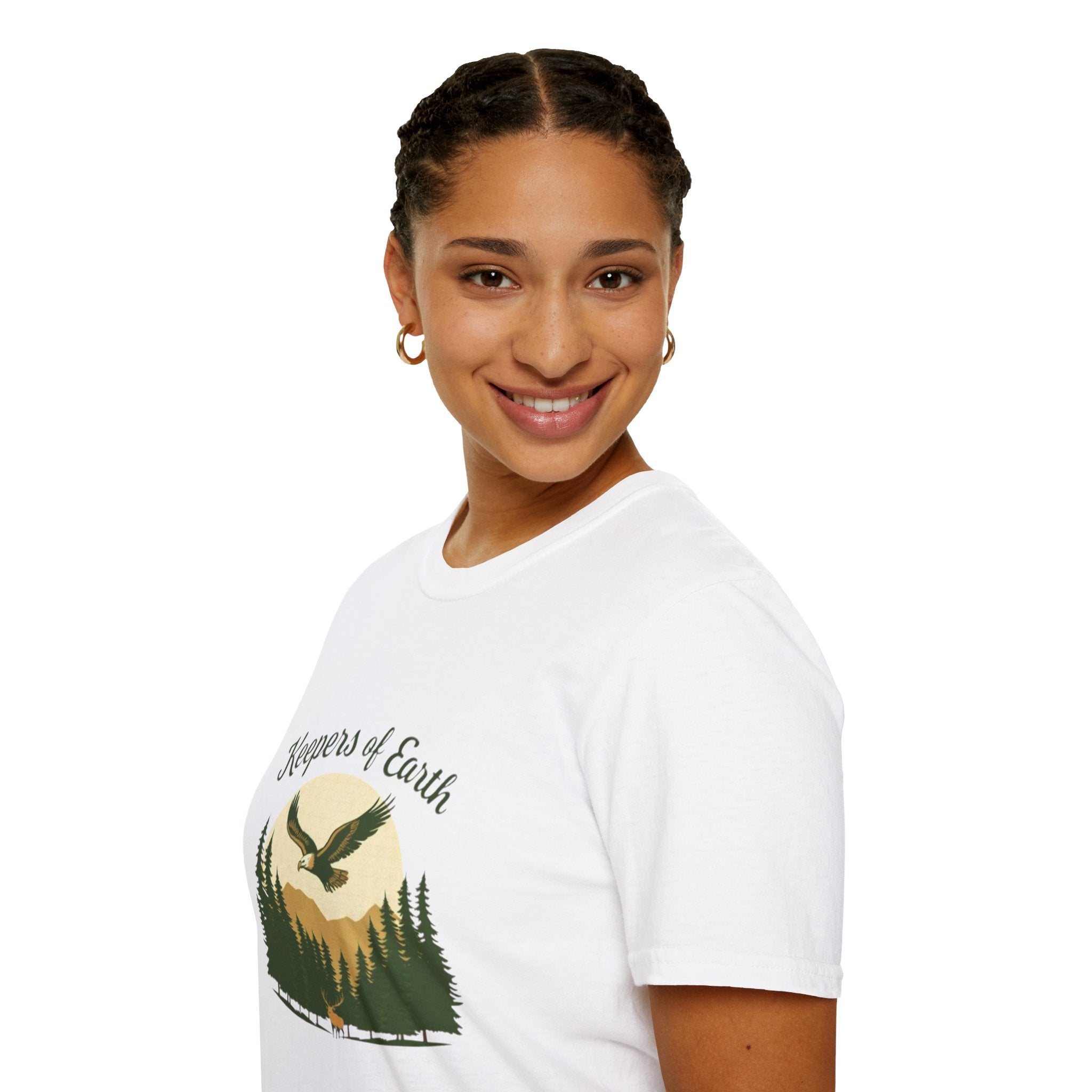 Keepers of the Earth Eagle and Elk T-shirt