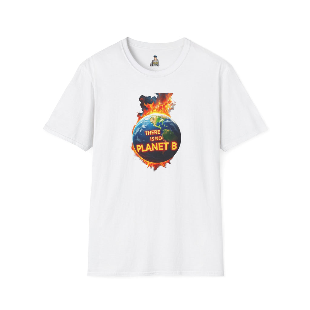 Unisex Softstyle T-Shirt - There is No Planet B Eco-Friendly Tee