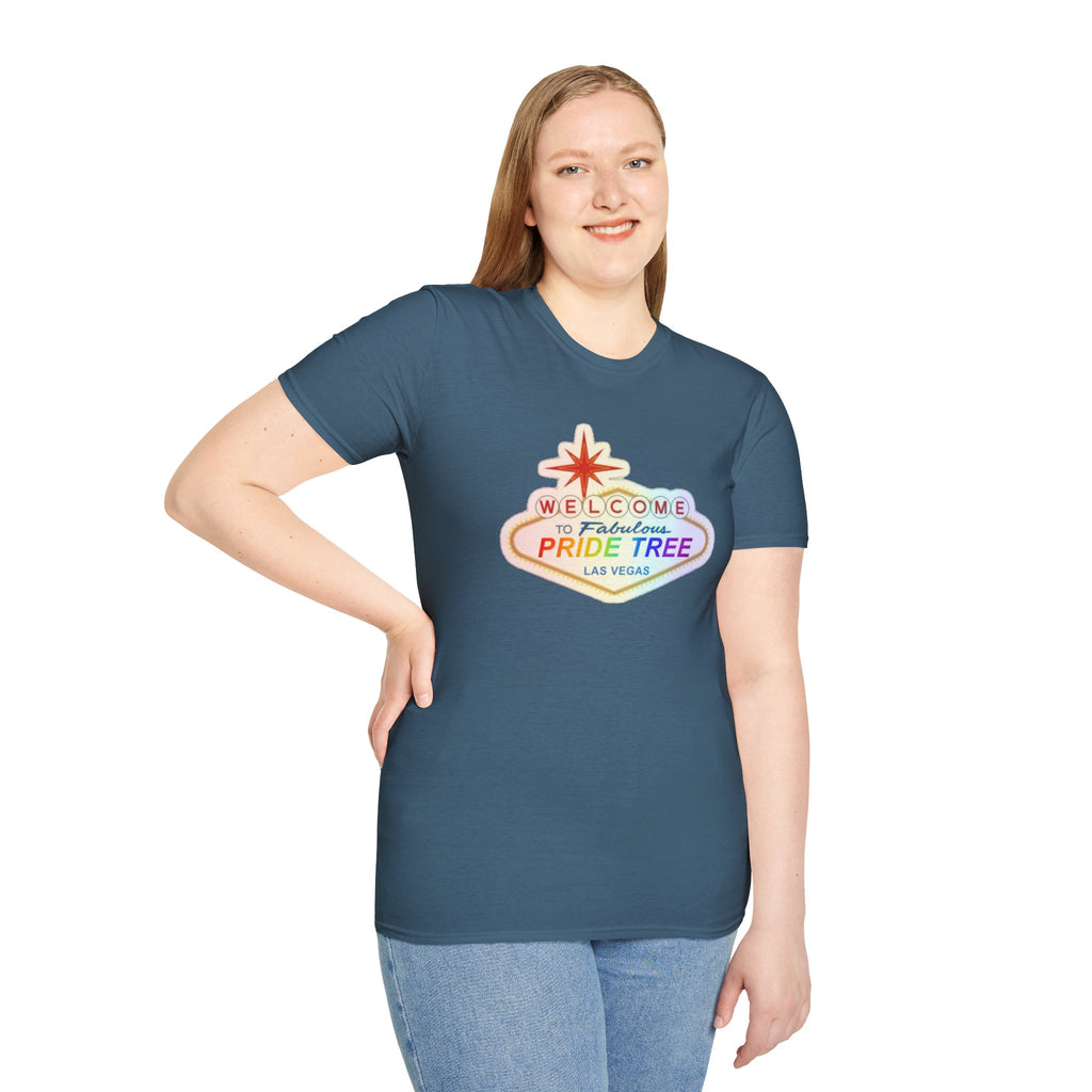 Welcome to Fabulous Pride Tree Las Vegas T-Shirt