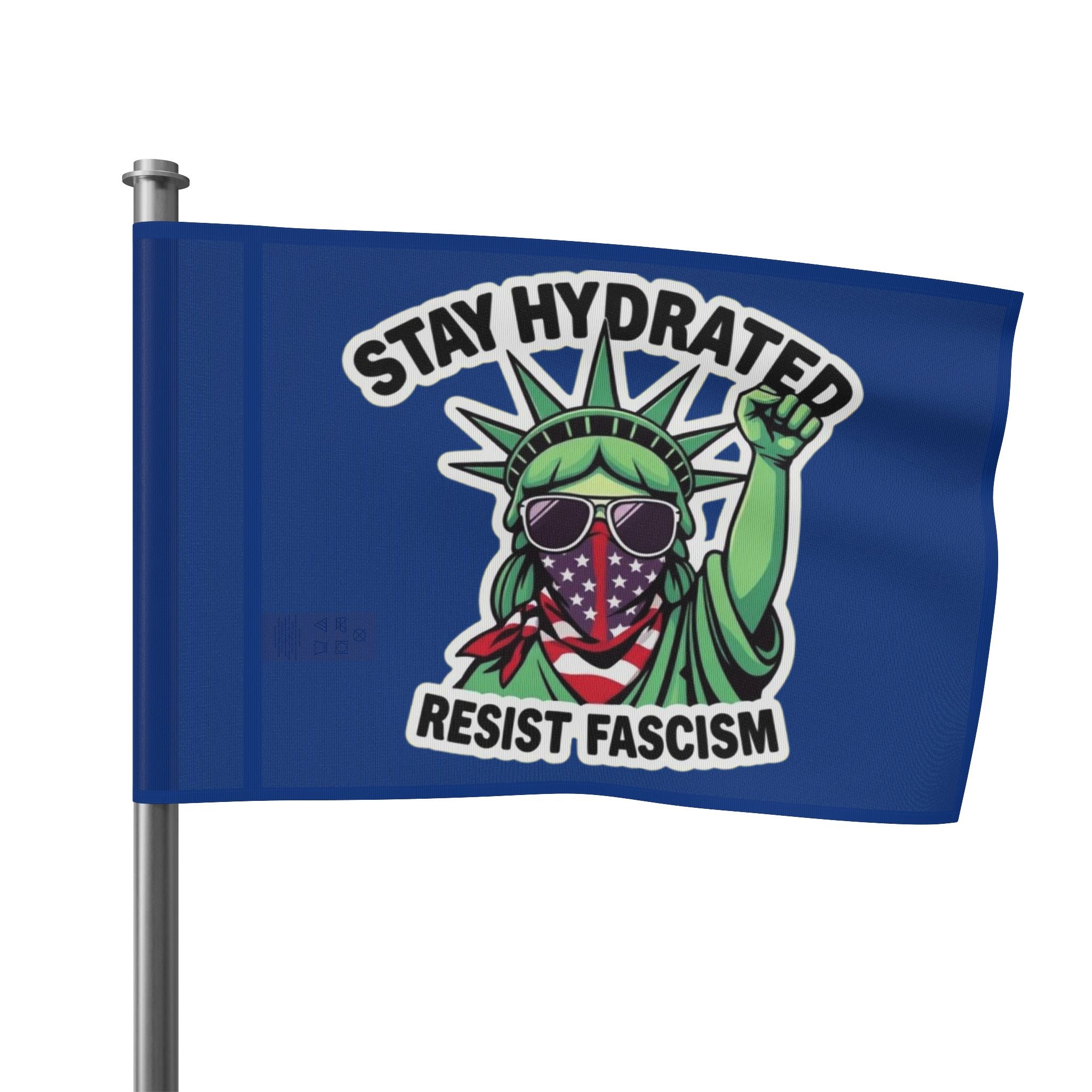 Resist Fascism Protest Flag