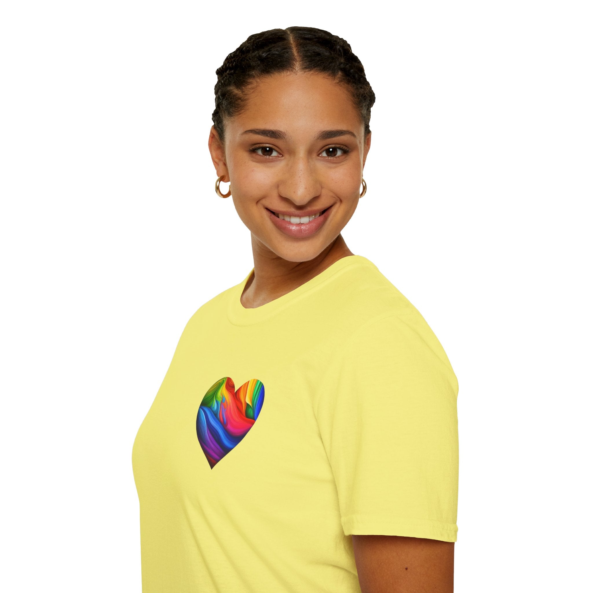 Pride Heart Design T-shirt