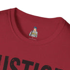 Justice for Native Communities Unisex Softstyle T-Shirt, Activism Tee, Social Justice Apparel, Comfortable Graphic Shirt, Gift for Advocates