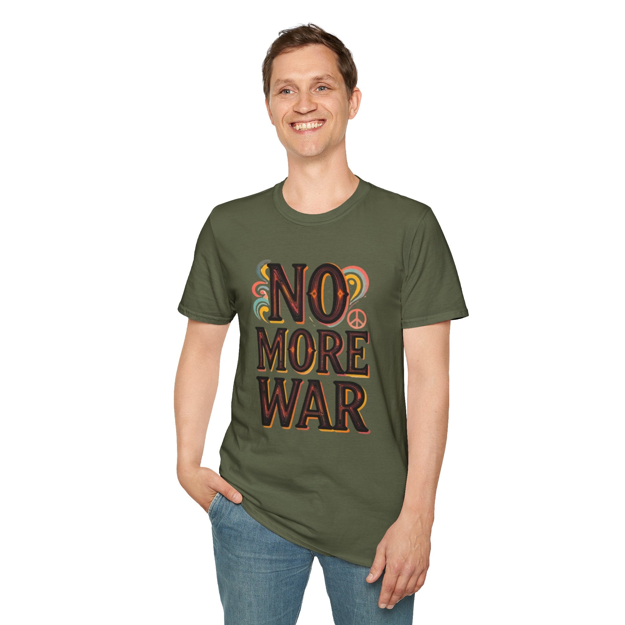No More War Peace T-Shirt — Retro Anti-War Graphic Tee
