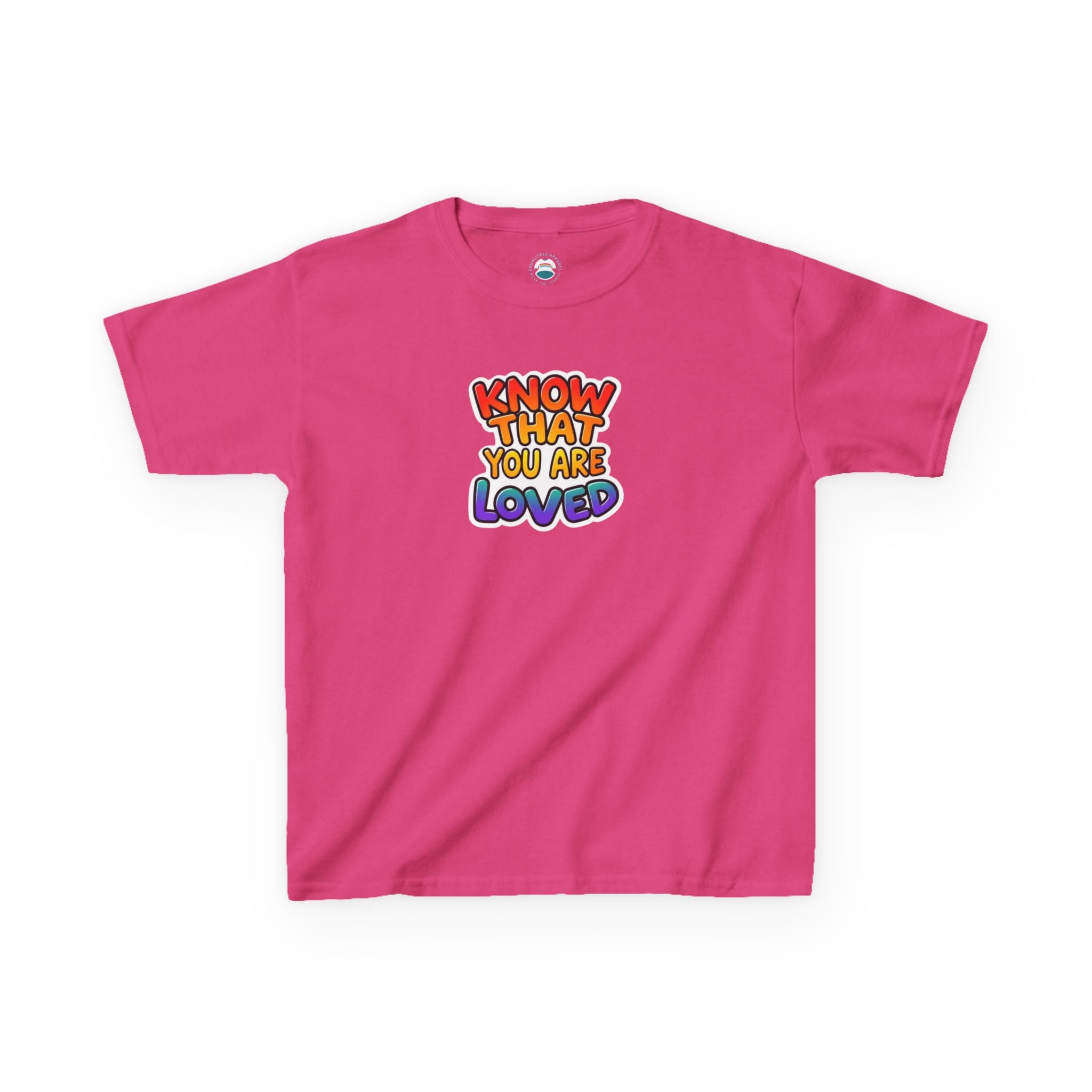Know That You Are Loved Heavy Cotton™ Tee - Peace Tee for Children