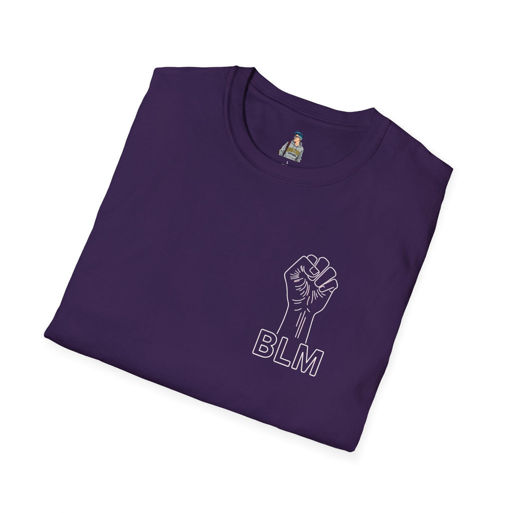 BLM Unisex Softstyle T-Shirt - Celebrate Equality and Justice