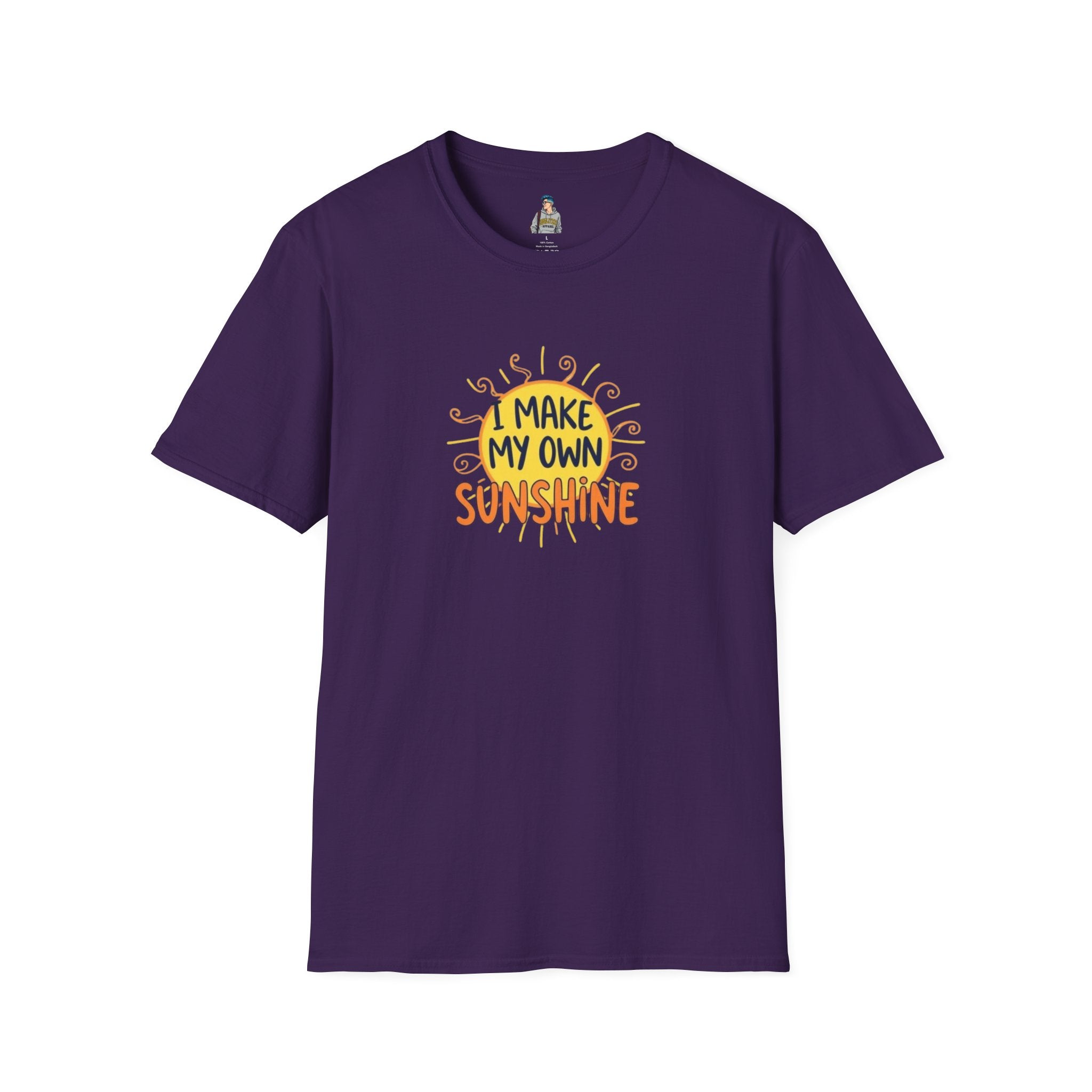 I Make My Own Sunshine Unisex Softstyle T-Shirt - Positive Vibes Apparel
