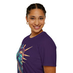 Lady Liberty - Softstyle Unisex T-Shirt