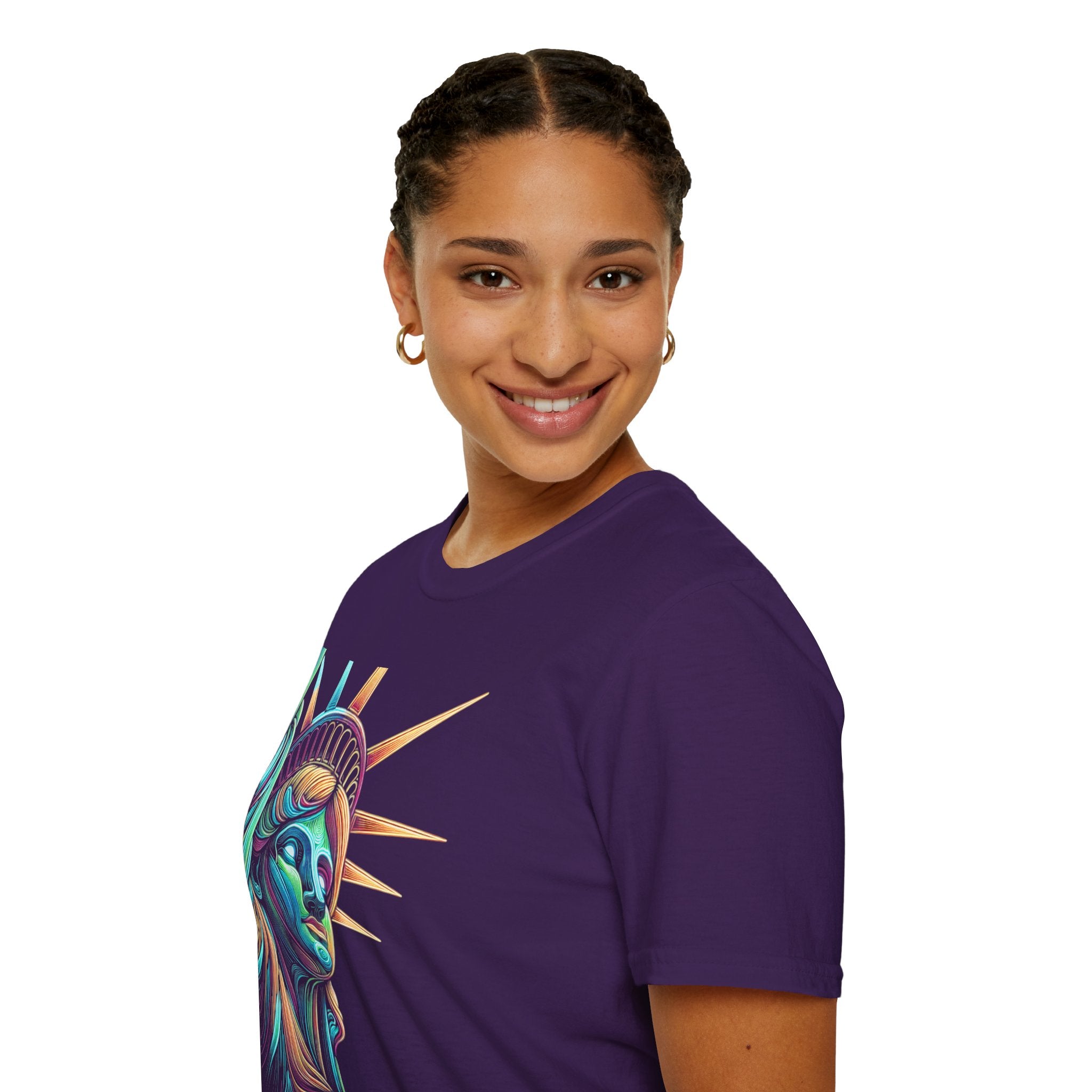 Lady Liberty - Softstyle Unisex T-Shirt