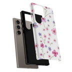 Pink Wildflower Tough Case for Android