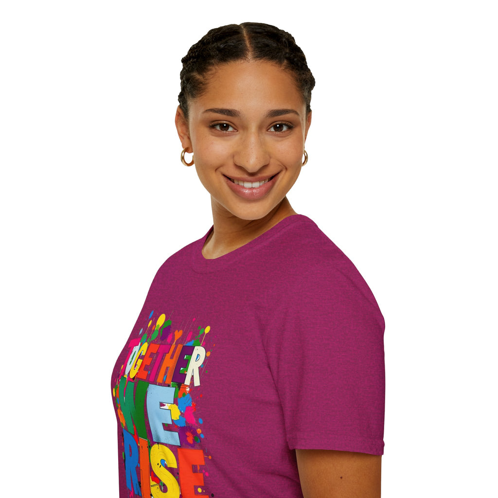 Together We Rise Unisex Softstyle T-Shirt