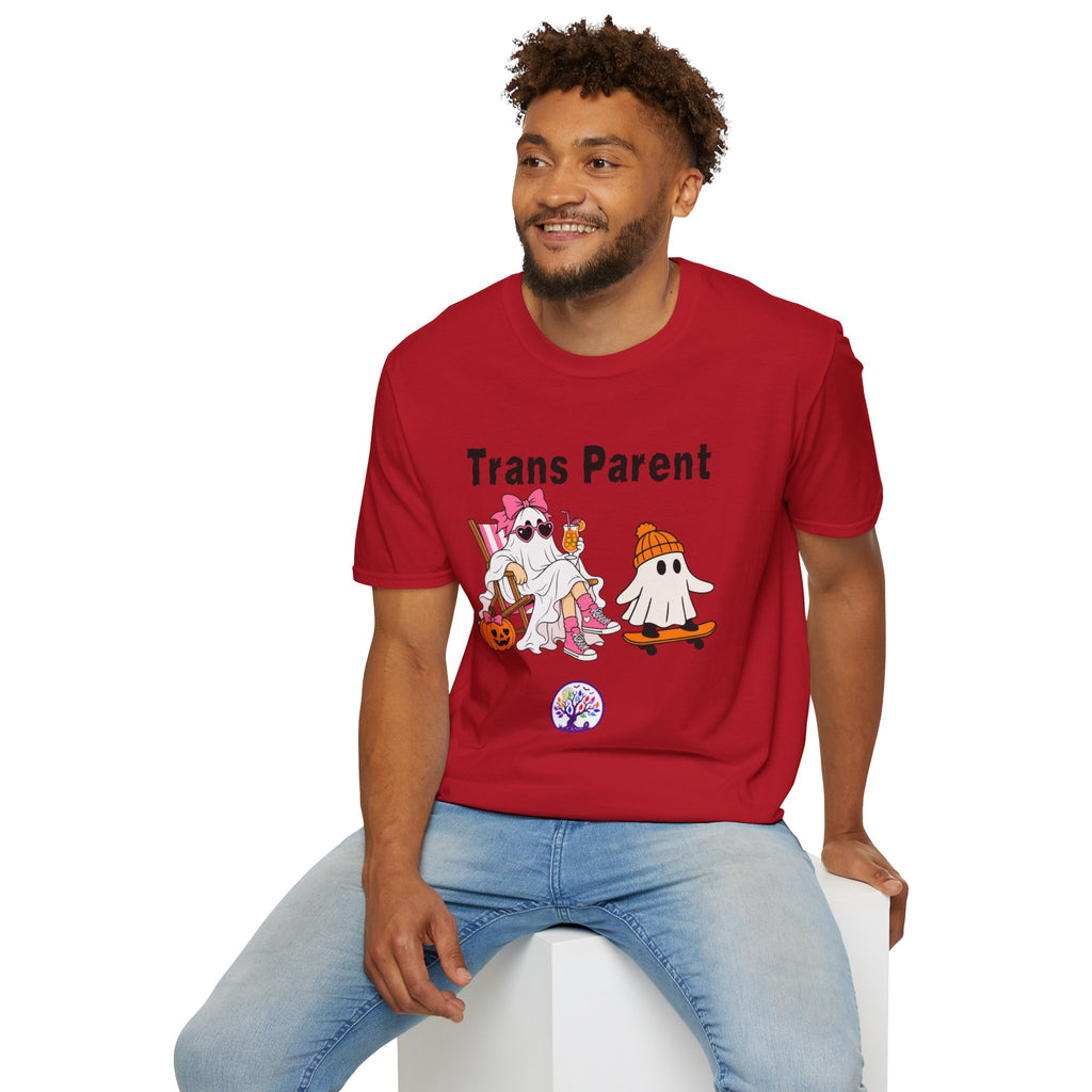 Trans Parent 3 Halloween Pride Tree Las Vegas T-Shirt