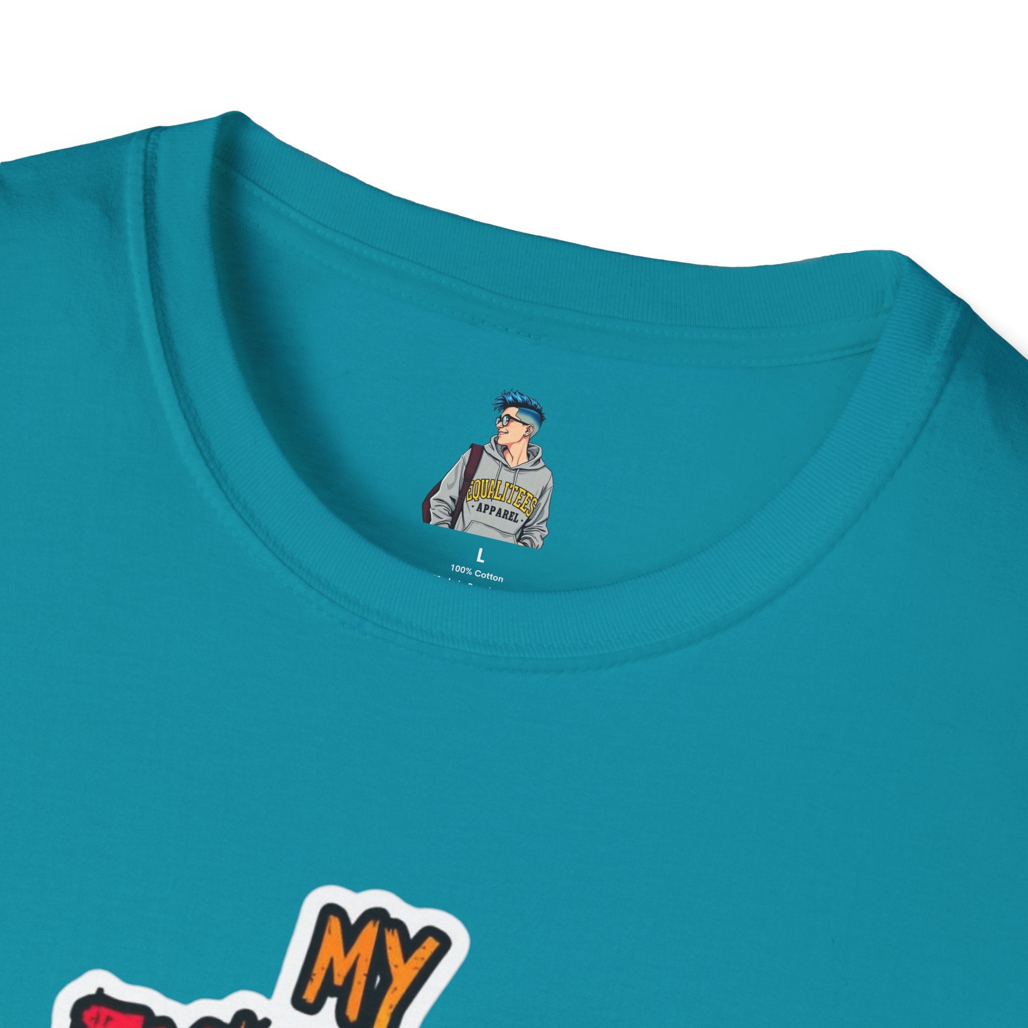 My Existence is Resistance Unisex Softstyle T-Shirt - Empowerment & Self-Expression Wear