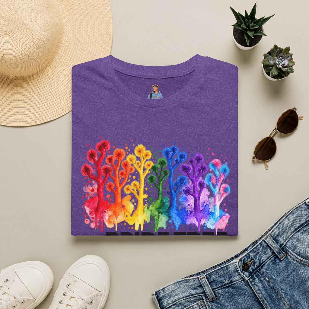 Pride Tree Las Vegas T-Shirt - Black Text