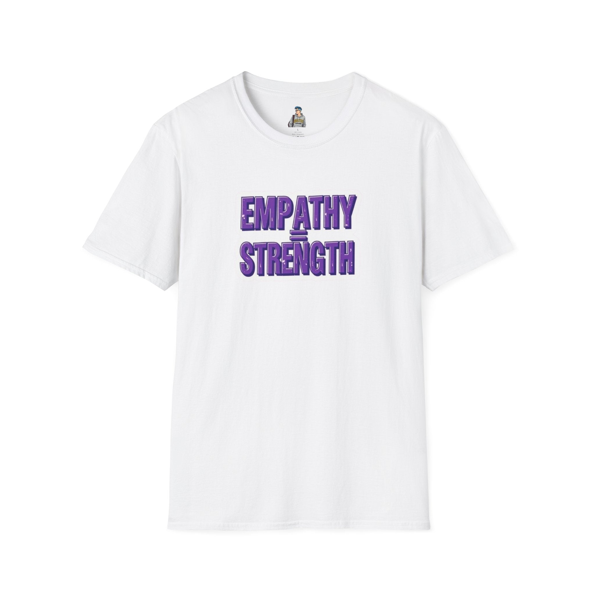 Empathy Equals Strength Unisex Softstyle T-Shirt - Inspirational Apparel for Everyday Comfort