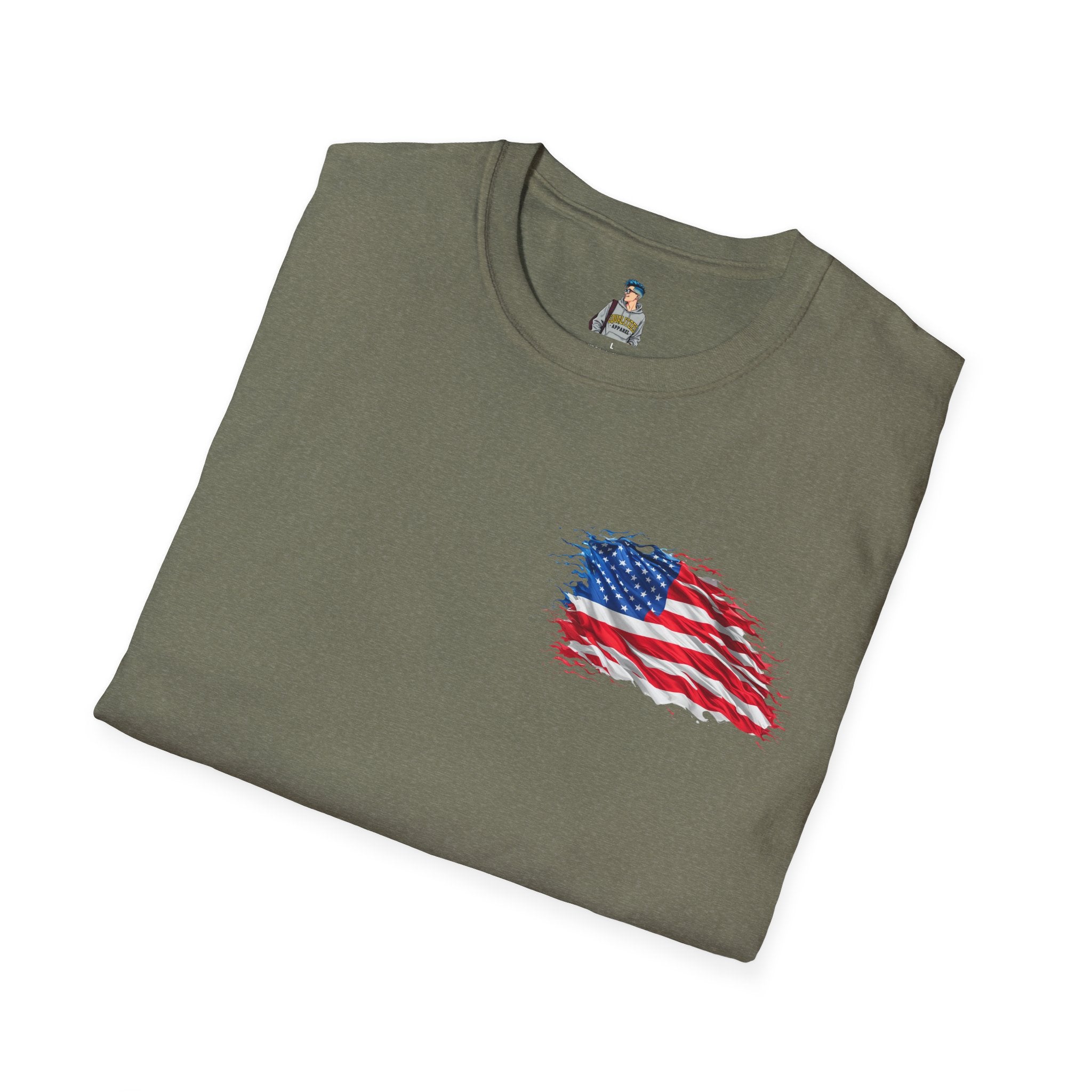 MAGA Values are NOT American Values Softstyle Unisex T-Shirt