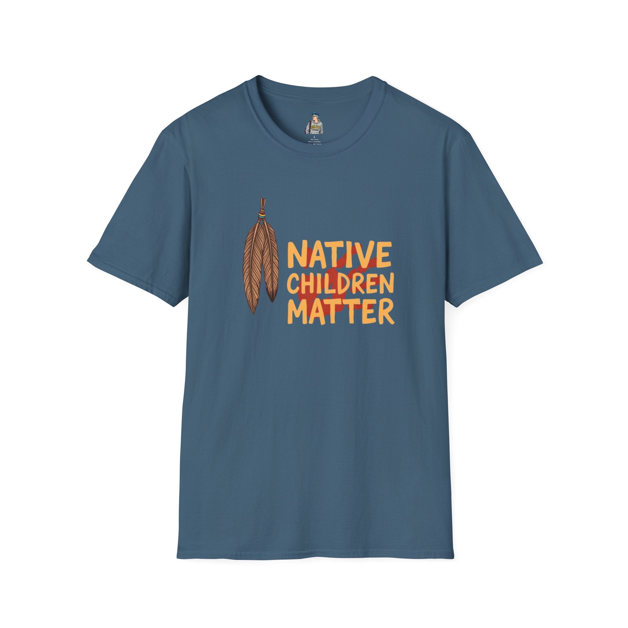Unisex Softstyle T-Shirt - Native Children Matter