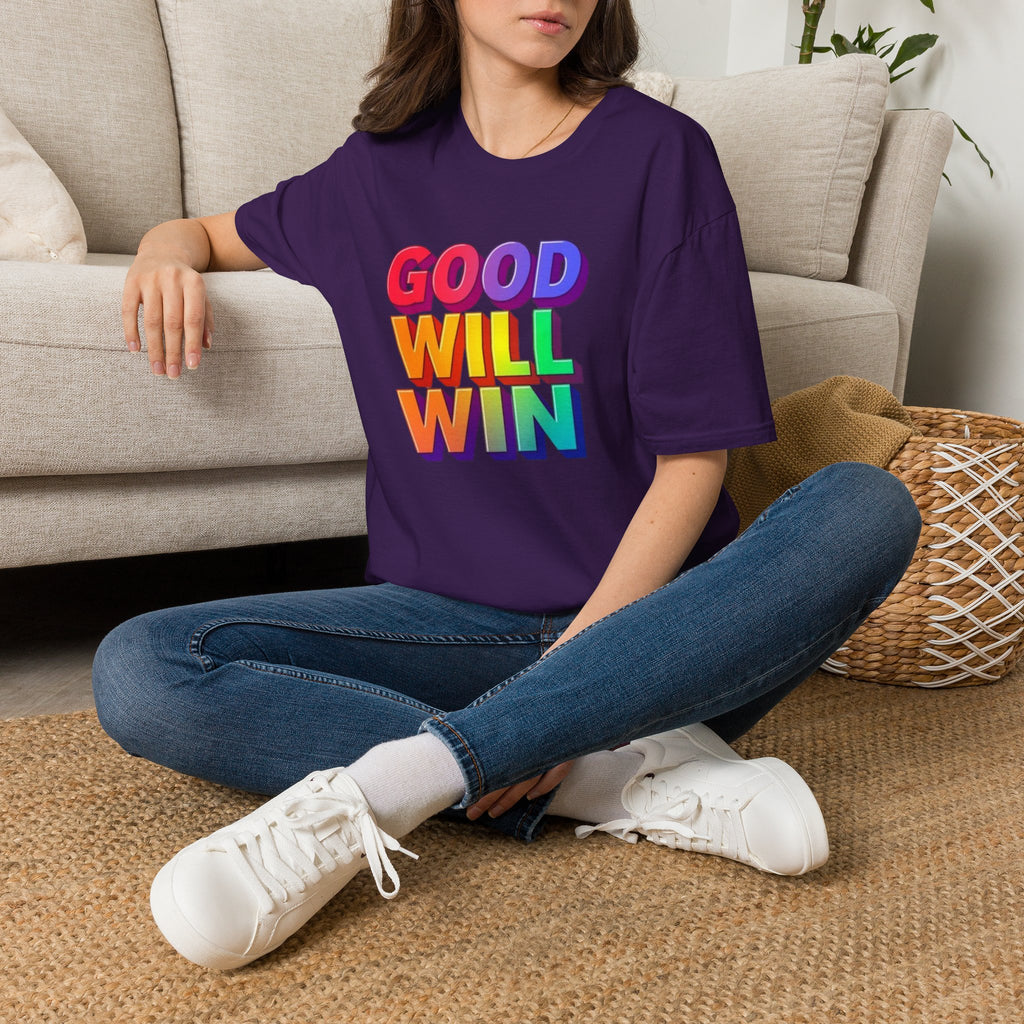 Rainbow Good Will Win T-shirt