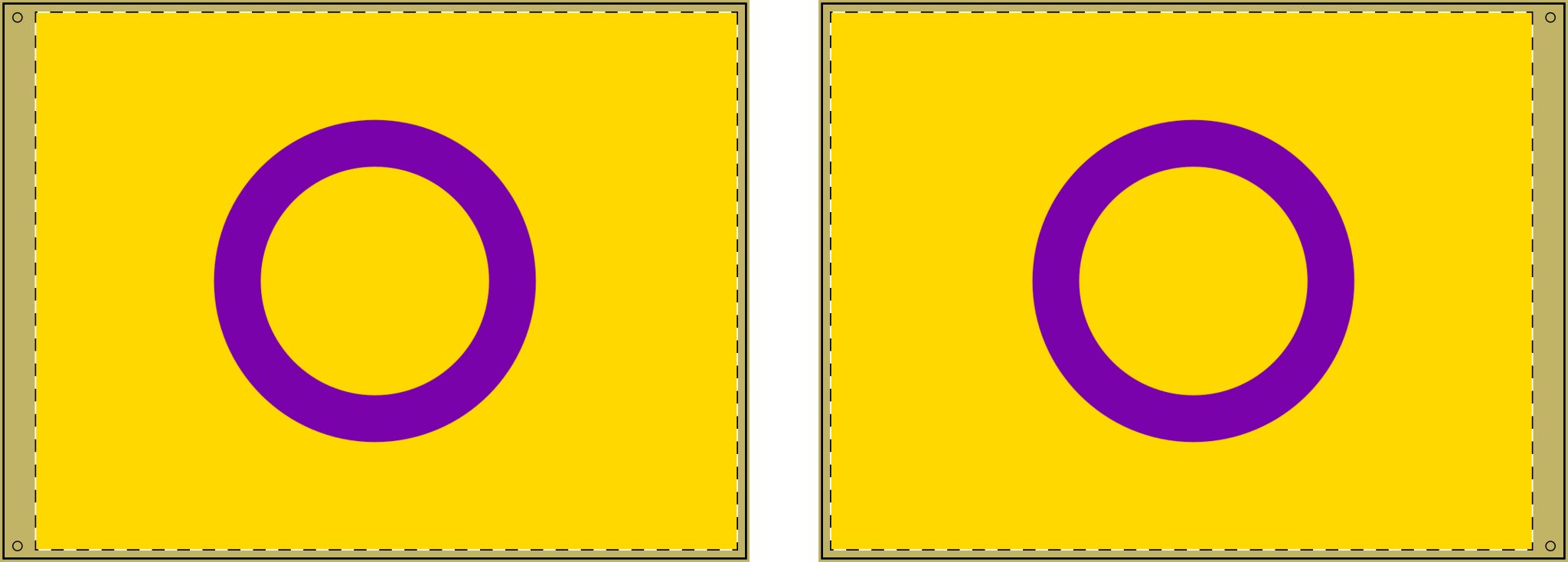 Vibrant Double-Sided Asexual Pride Flag  - Perfect for Celebrations and Home Decor