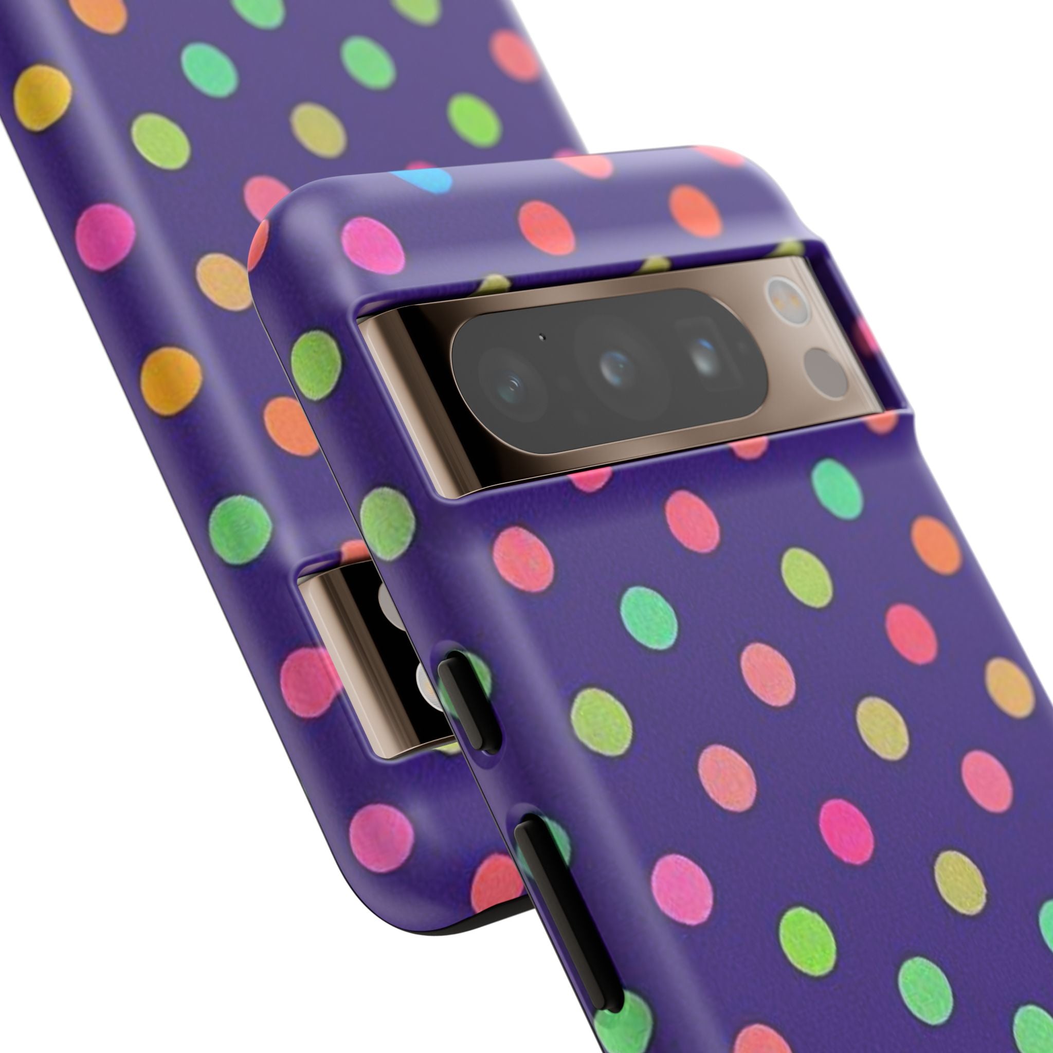Colorful Polka-Dot Tough Case for Android