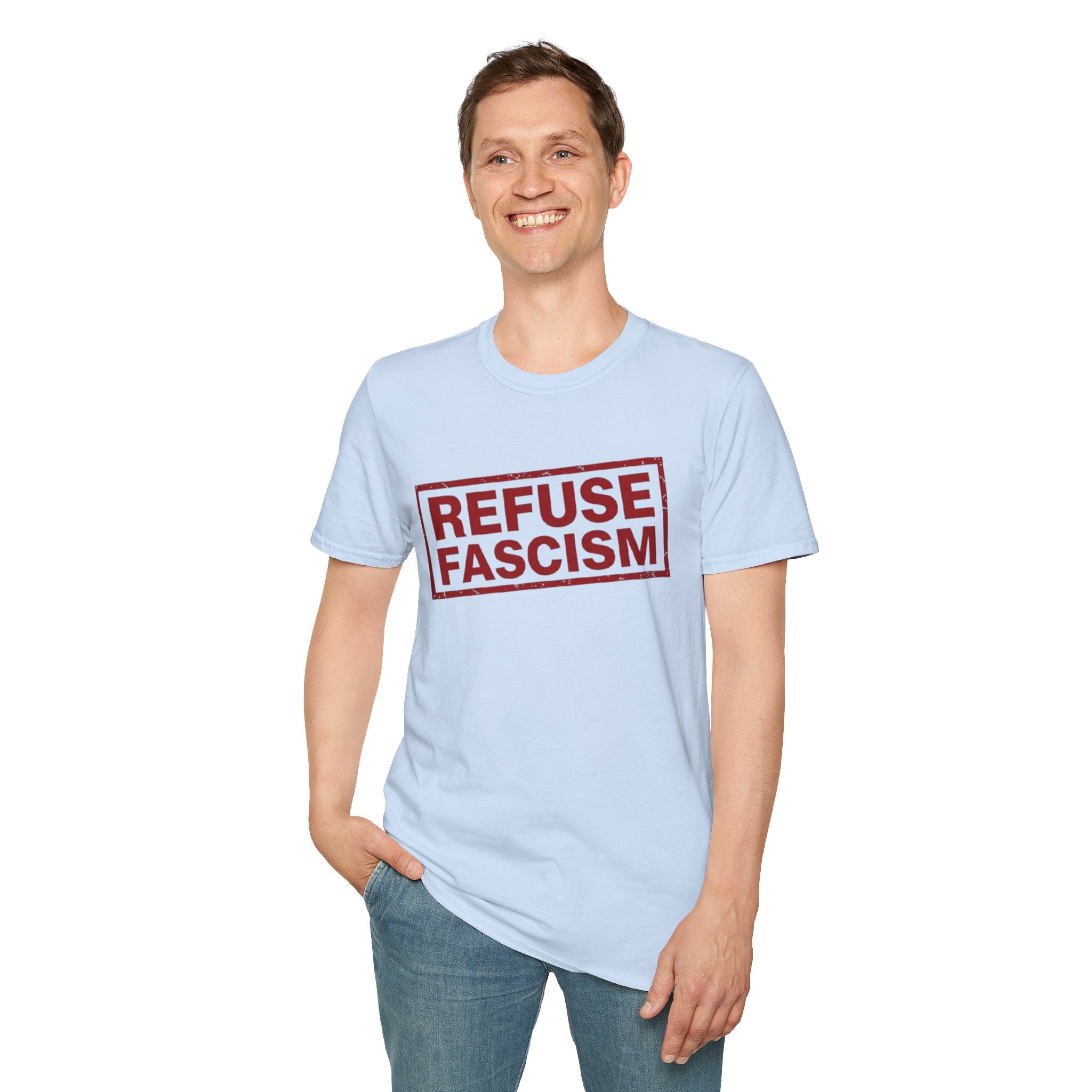 Refuse Fascism Political Activism T-Shirt