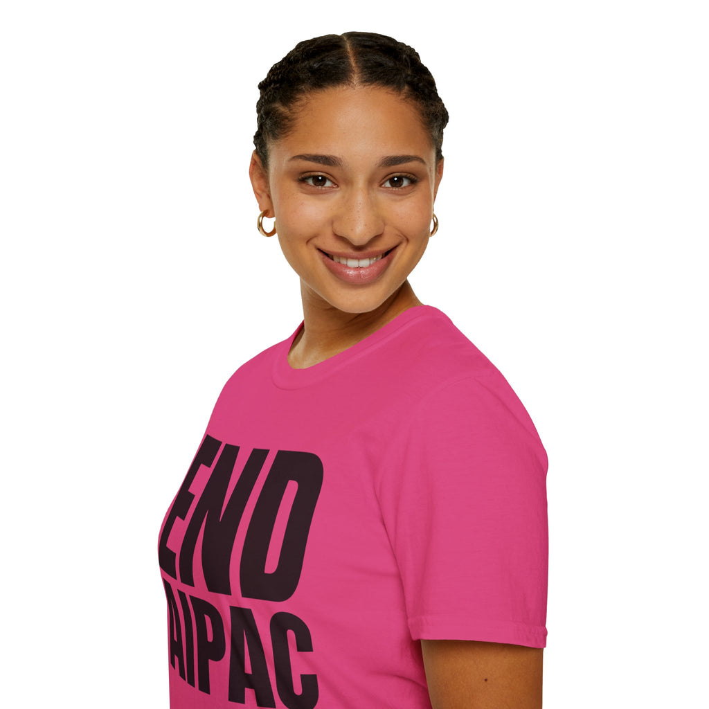END AIPAC Bold Protest T-Shirt