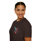 Floral Hummingbird T-Shirt