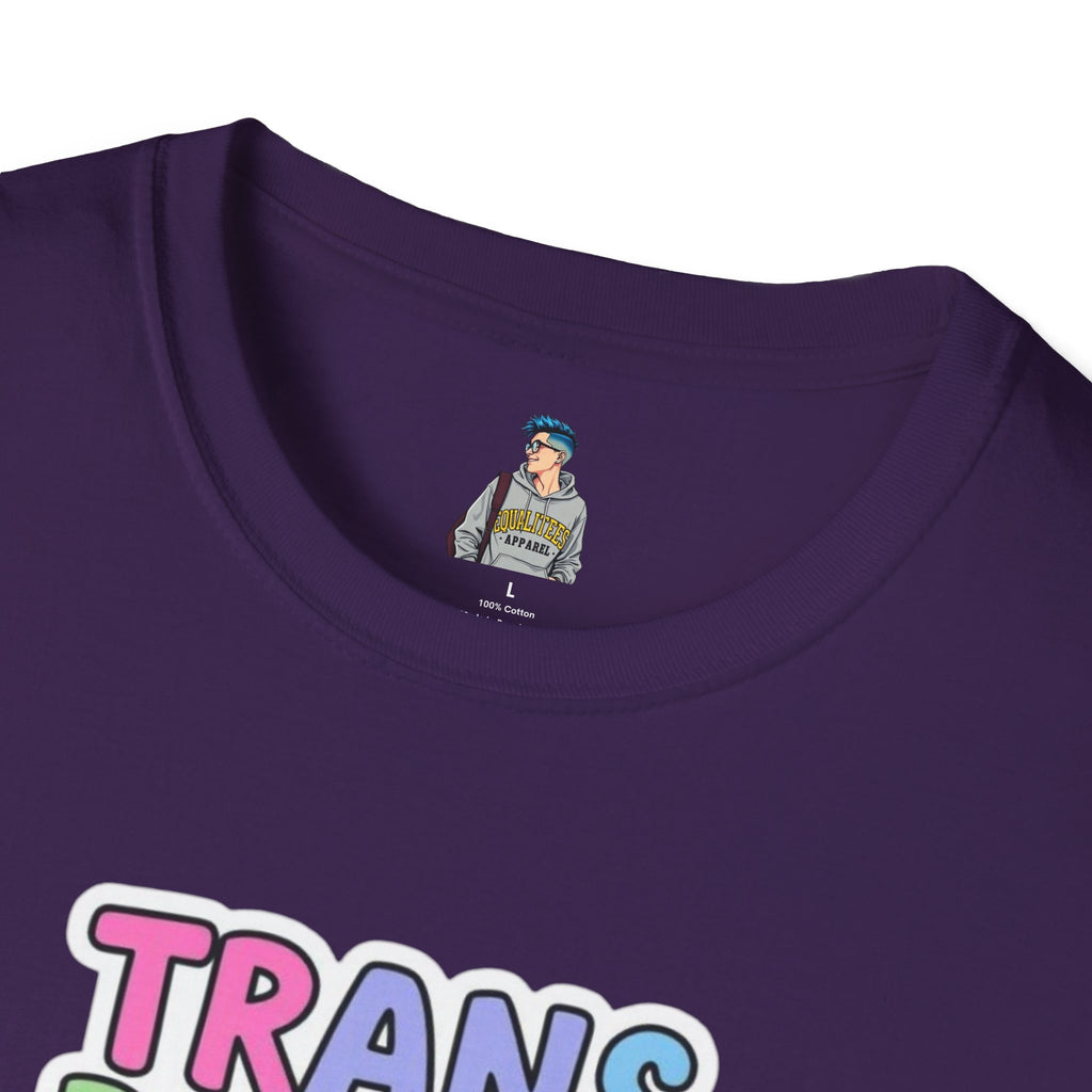 Trans People Belong Everywhere Unisex Softstyle T-Shirt