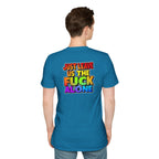 We are WHO We Are Just Leave Us tf Alone Pride Tee