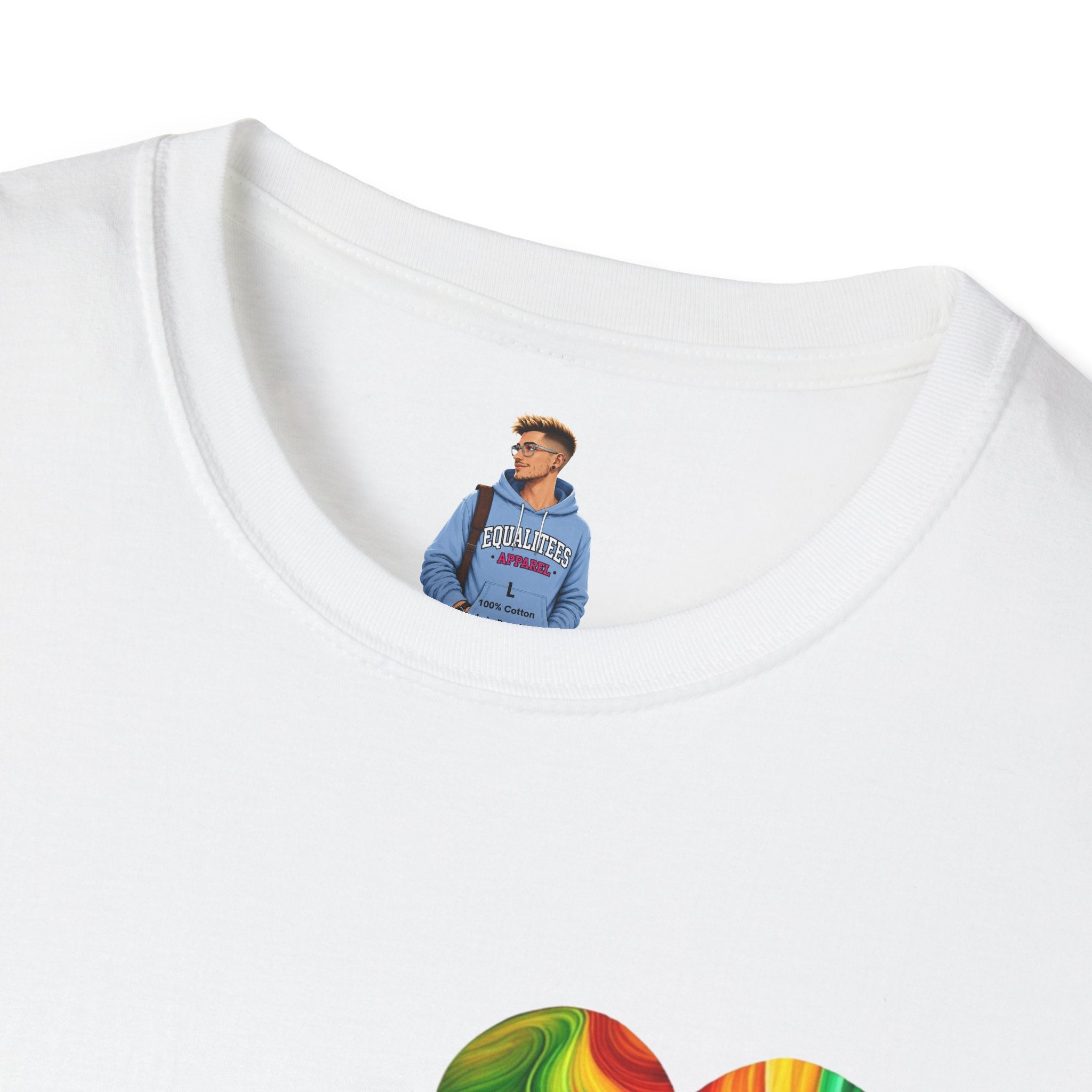 Pride Heart Design T-shirt