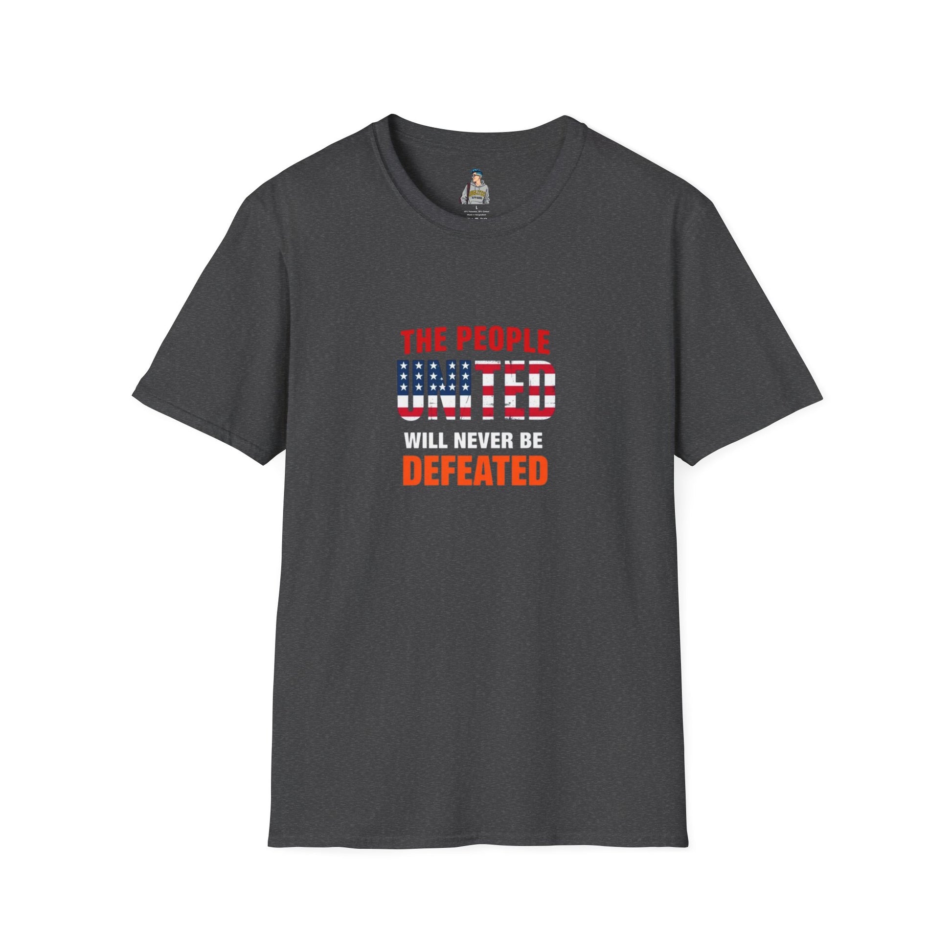 Unisex Softstyle T-Shirt - 'The People United' & 'MAGA Values Are NOT American Values' Graphic Tee